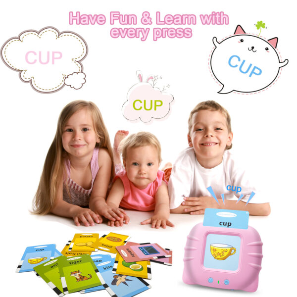 Kids Sight Words Games Talking Flash Cards - Image 2