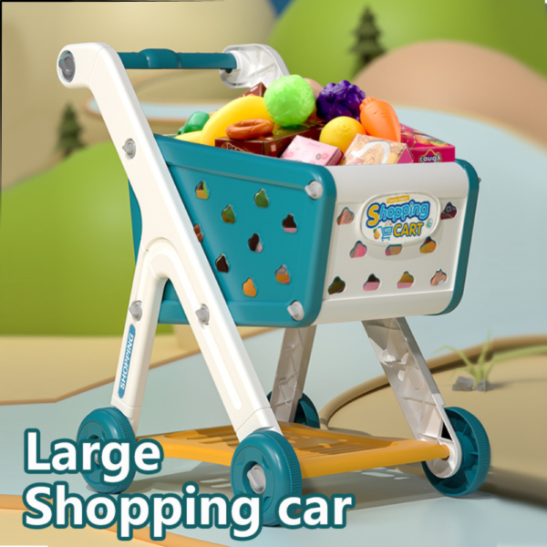 Four-wheel Home Supermarket Toy Set - Image 2